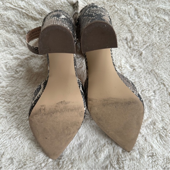Madden Girl Saaxon Snakeskin Heels - Picture 3 of 5